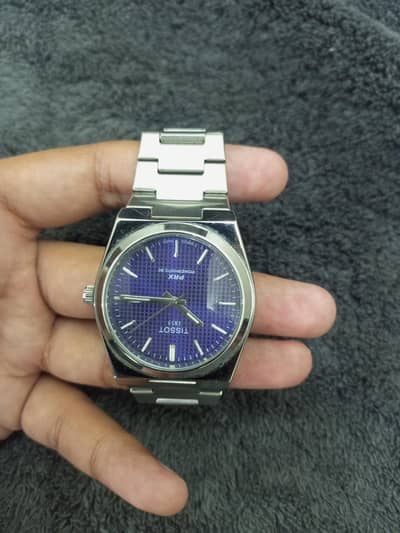 Tissot PRX Powermatic 80 (Blue Waffle Dial)