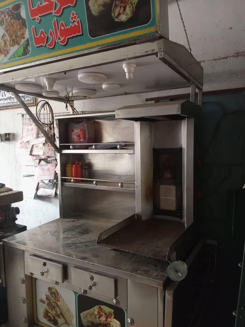 shawarma counter 1
