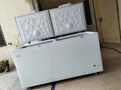 HAIER DOUBLE DOOR INVERTER CHEST DEEP FREEZER