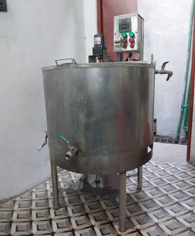 Double Jacket Stainless Steel 100 Liter Juice mixture Machine