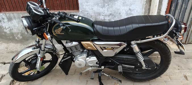 Honda CG150 Matte Gareen Color Brand New Condition