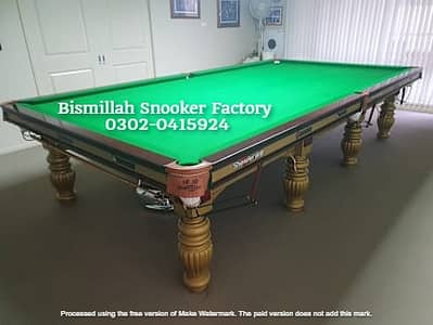 New & Used Snooker Tables | STAR, Rasson, Riley, Wiraka Snooker Table