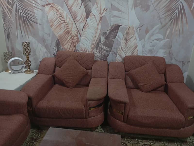 7 seater sofa set with table 3