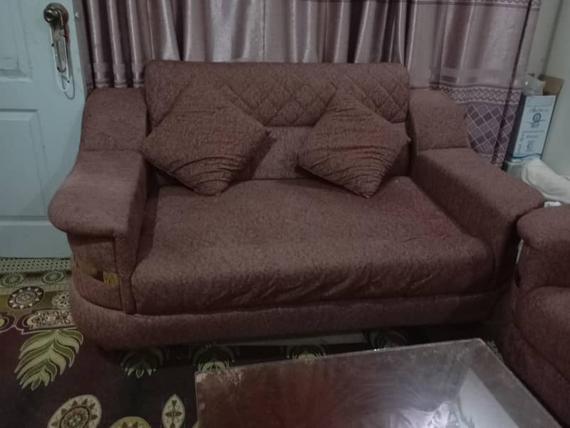 7 seater sofa set with table 4