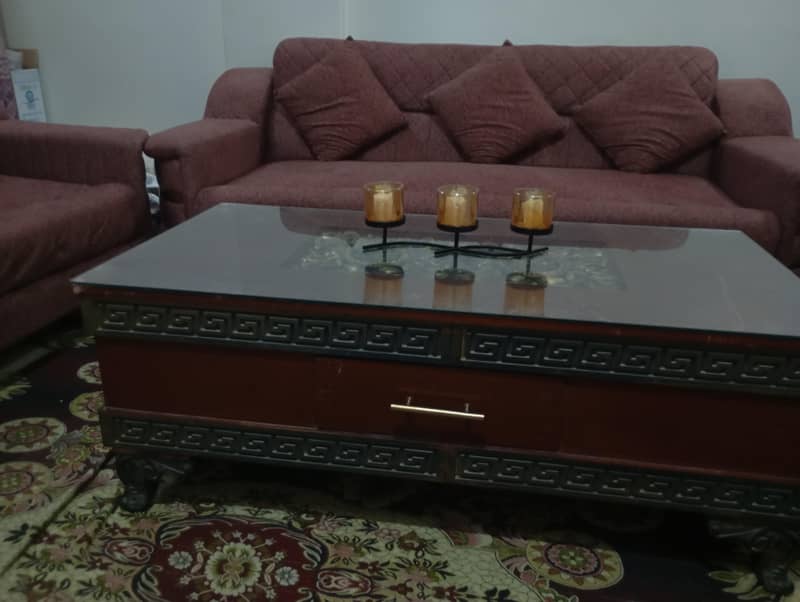 7 seater sofa set with table 5