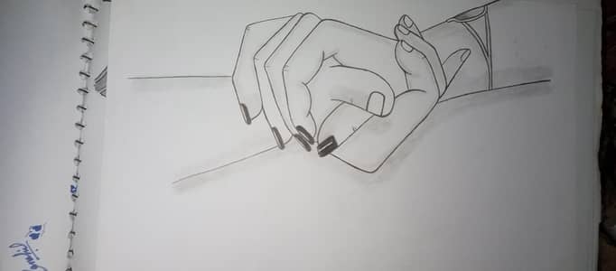 a handmade original sketch