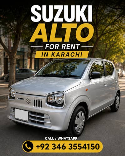 Suzuki Alto VXL / Self Drive Car / Car Rental / Rent a car services