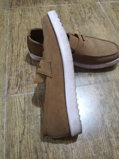 Pure suede loafers
