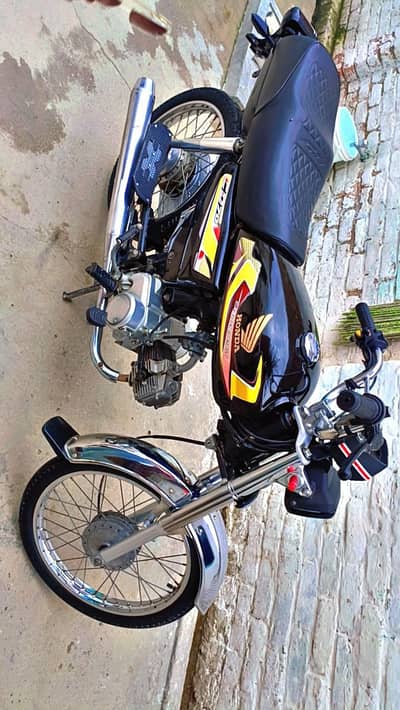 Bike for sale honda cd 70 full lush conditions Double saman