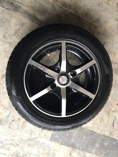 New tyers with allow rims 13 size