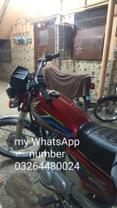 Honda 125 CG 2017 model for sale