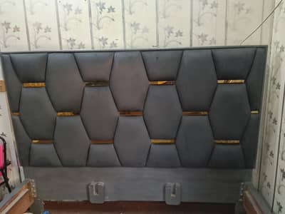 wooden Bed without mattress