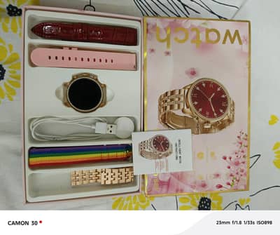High quality smart watch just box open