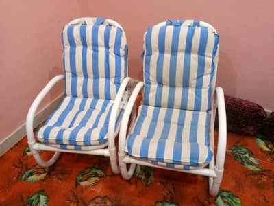 Garden rocking chairs with cushion - Relex chairs