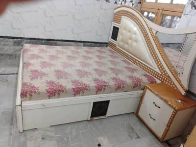 room furniture with mattress