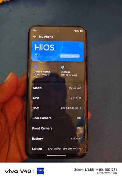 TECNO SPARK 40PRO PLUS