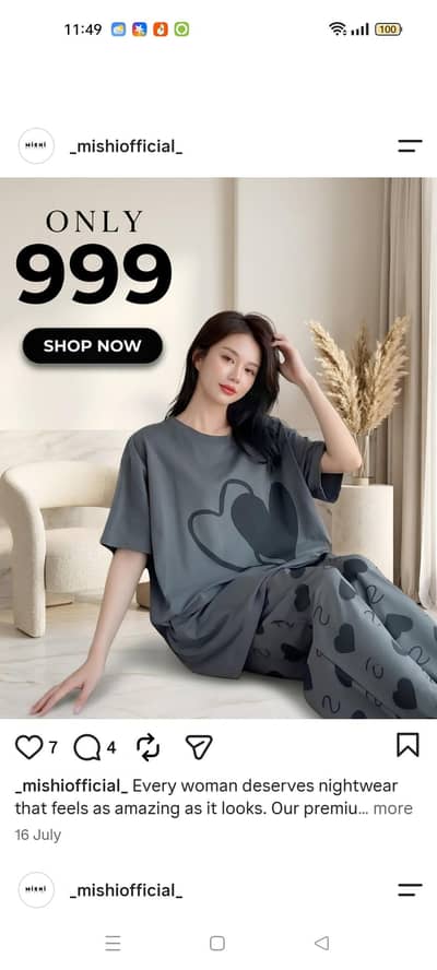 The title of dress is mishi official brand