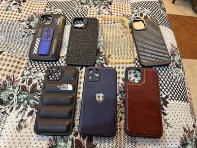 Iphone 12 pro max covers set (7 cases)