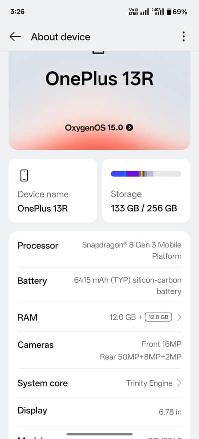 One Plus 13R