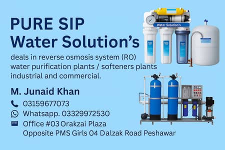 Urgent Requirement: Direct Sales Agents for RO Water Plants