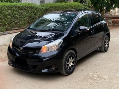 Toyota Vitz Package F 2013/2017 Auction Sheet 4 Grade