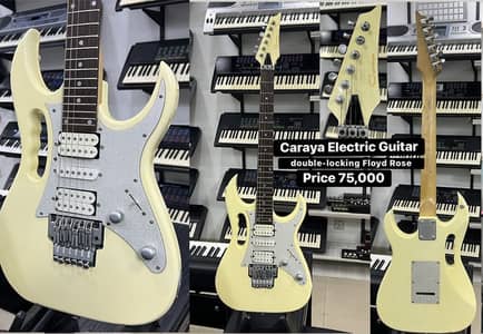 Caraya Electric Guitar /Piano/Keyboard/Benjo/Amp/Electric/Bass