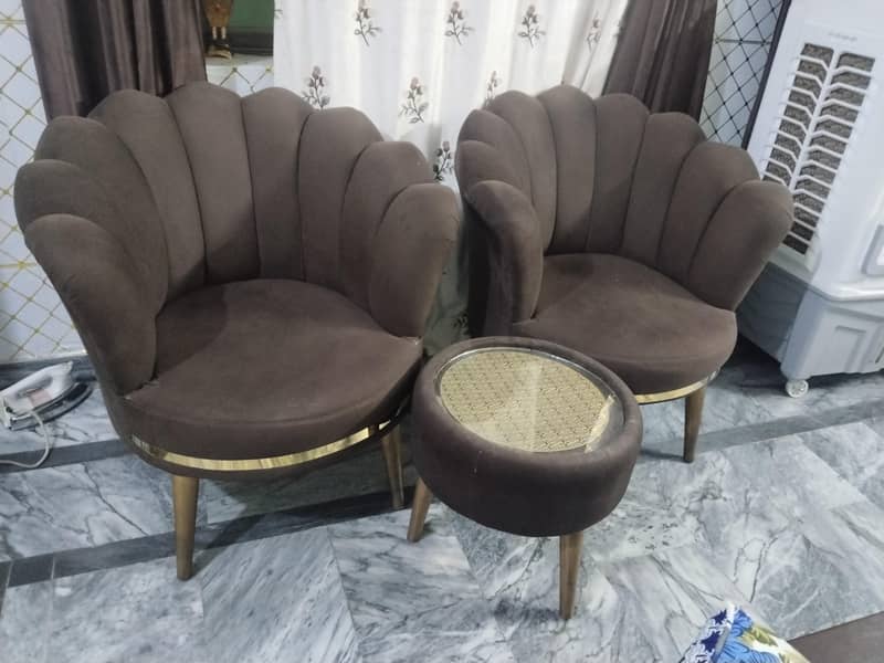 Brand New Two sofas and one table 4