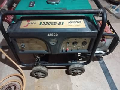 Jasco 2.5 kva generator working condition model 2200d