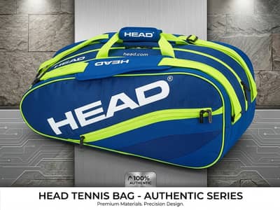 HEAD Authentic Series Tennis / Padel Kit Bag – Two-Way Carry