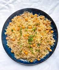 Chana pulao and chicken biryani