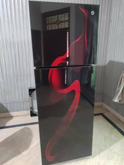 beautiful pell refrigerator black red colour