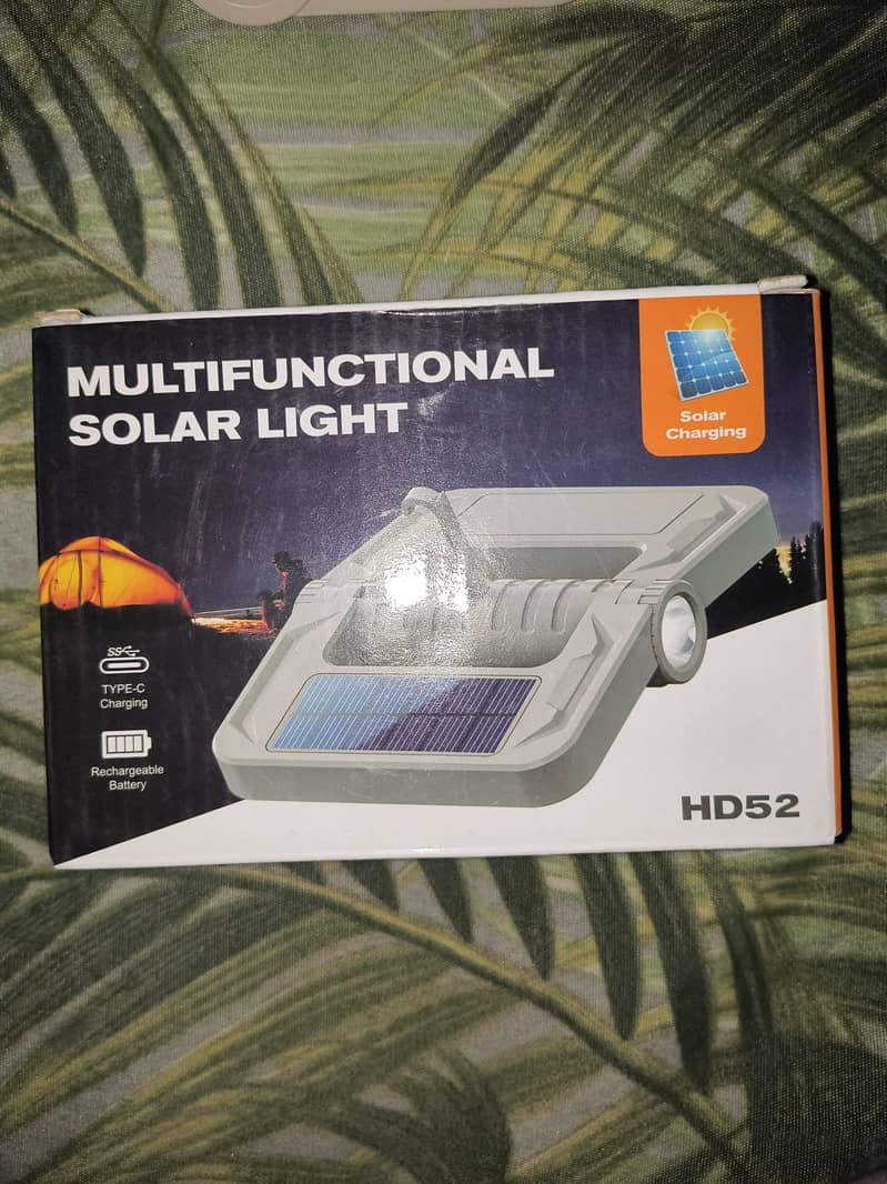 MULTIFUNCTIONAL SOLAR LIGHT 6