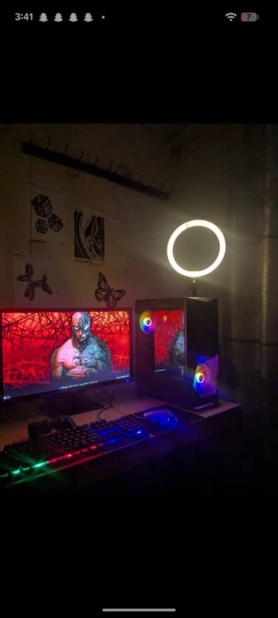 full gaming setup for sale best for gaming and  editing in this budget