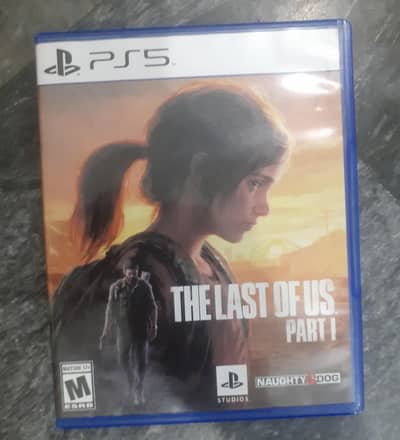 Last of Us Part 1 ps5 disk