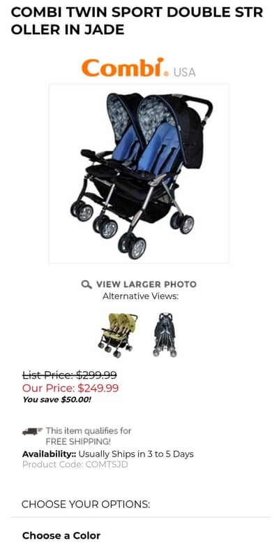 twin baby stroller