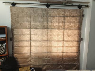 Blinds Curtains - Full Length - with Pully Mechanism, Great Condition.