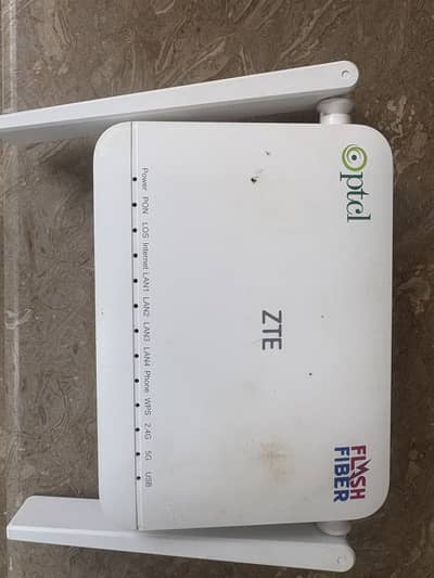 PTCL Flash fiber and Huawei Modem