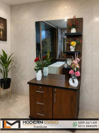 Dressing Table 3 Drawers With Mirror And Lights Best Quality