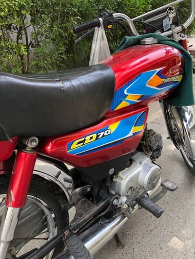 cd70 14-B model just buy and ride