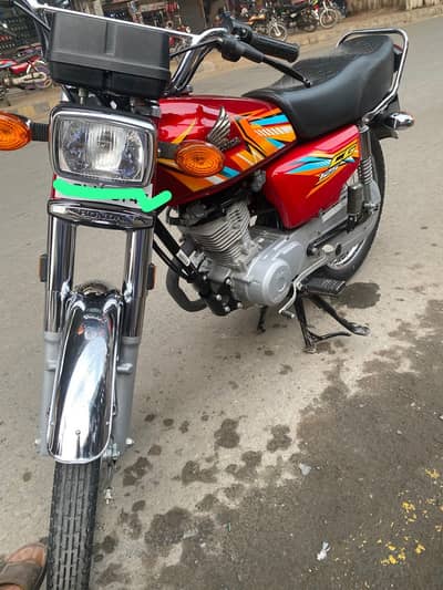 Honda CG125 Red 2026