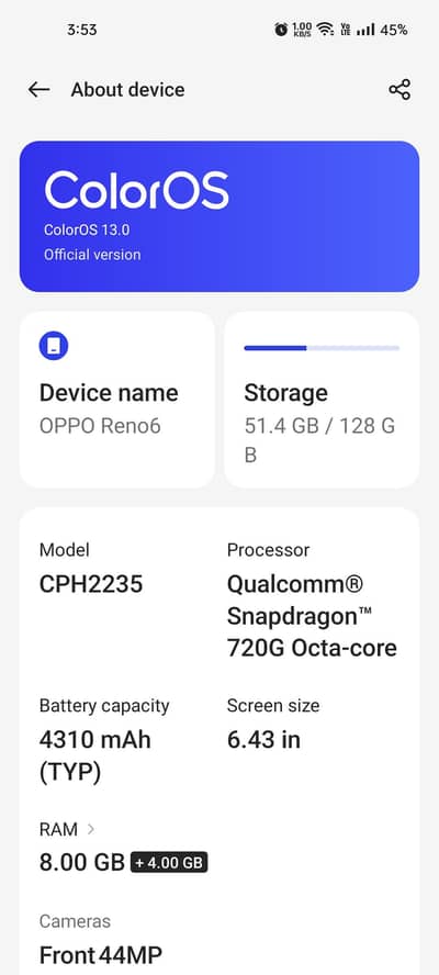 OPPO Reno6