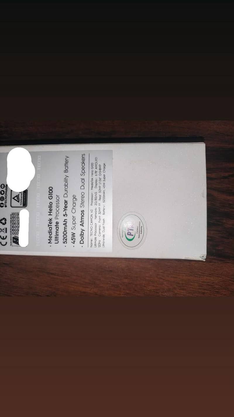 Tecno CAMON 40 7