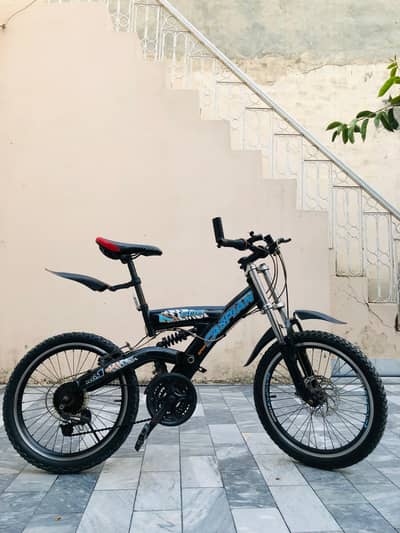 CASPIAN Premium Sporty Gears Bicycle Black beauty