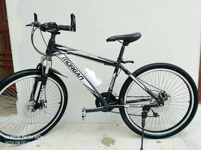 FULL BLACK MORGAN IMPORTED MOUNTAIN CYCLE - 26"