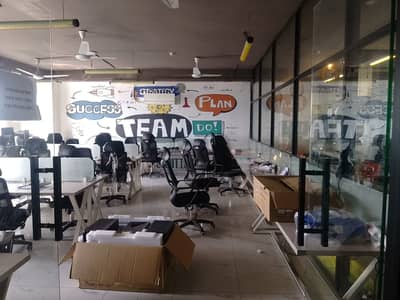 Fully Furnished Brand New Office Area 1650 Square Feet Available For Rent In Main Boulevard Road Gulberg 3 Lahore