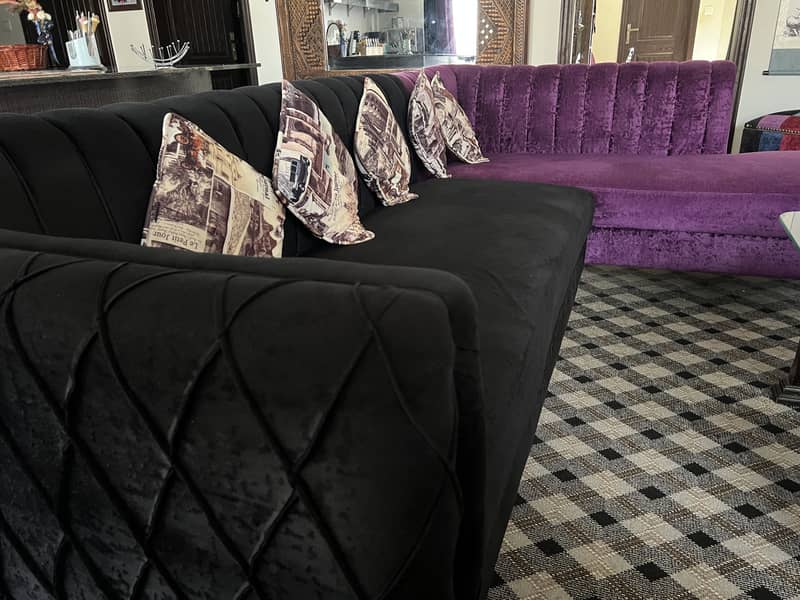 Classy Sofa set L shaped 2