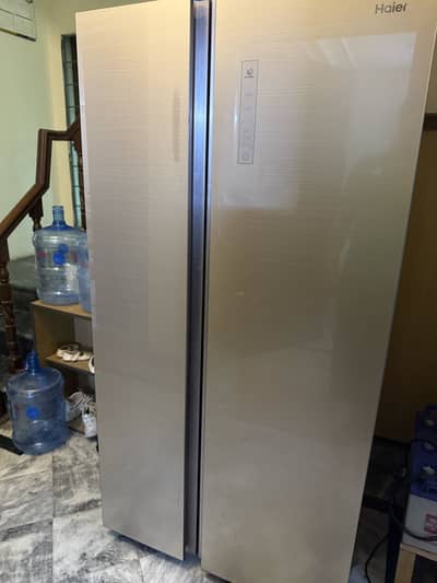 Haier Refrigerator double door for sale in excellent condition