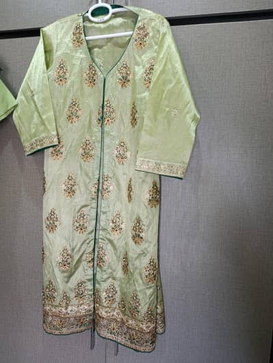 organza party wear dress