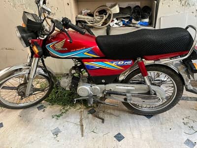 Honda CD70 2019 excellent condition