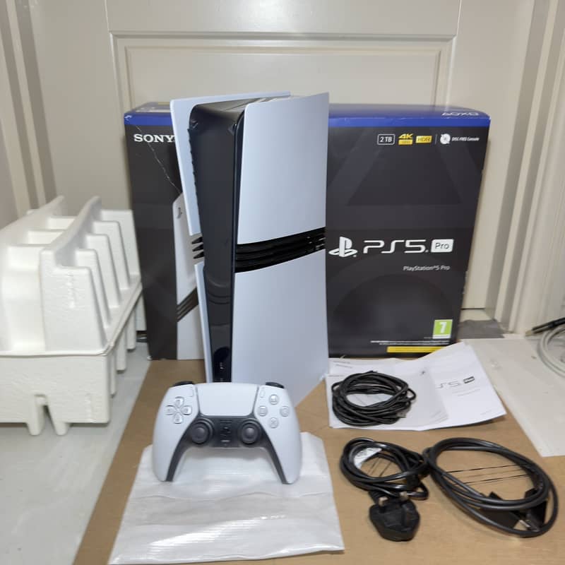PS5 pro 2 Controller 2TB With Complete Box 5CDS 0